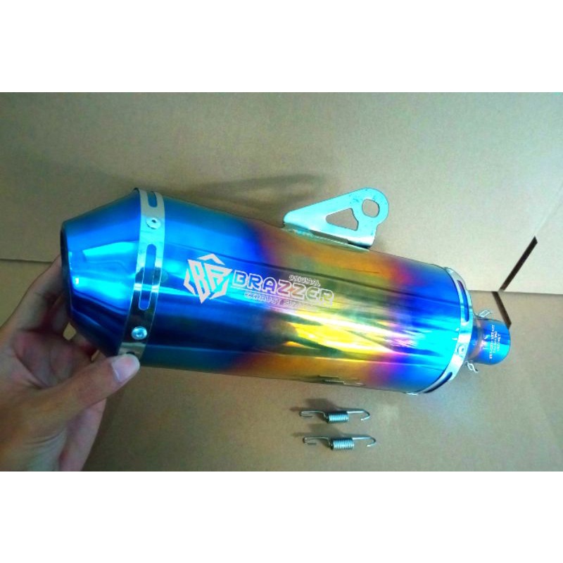 knalpot racing CRF KLX Dtracker WR155 Slencer only knalpot racing CRF knalpot racing klx knalpot rac