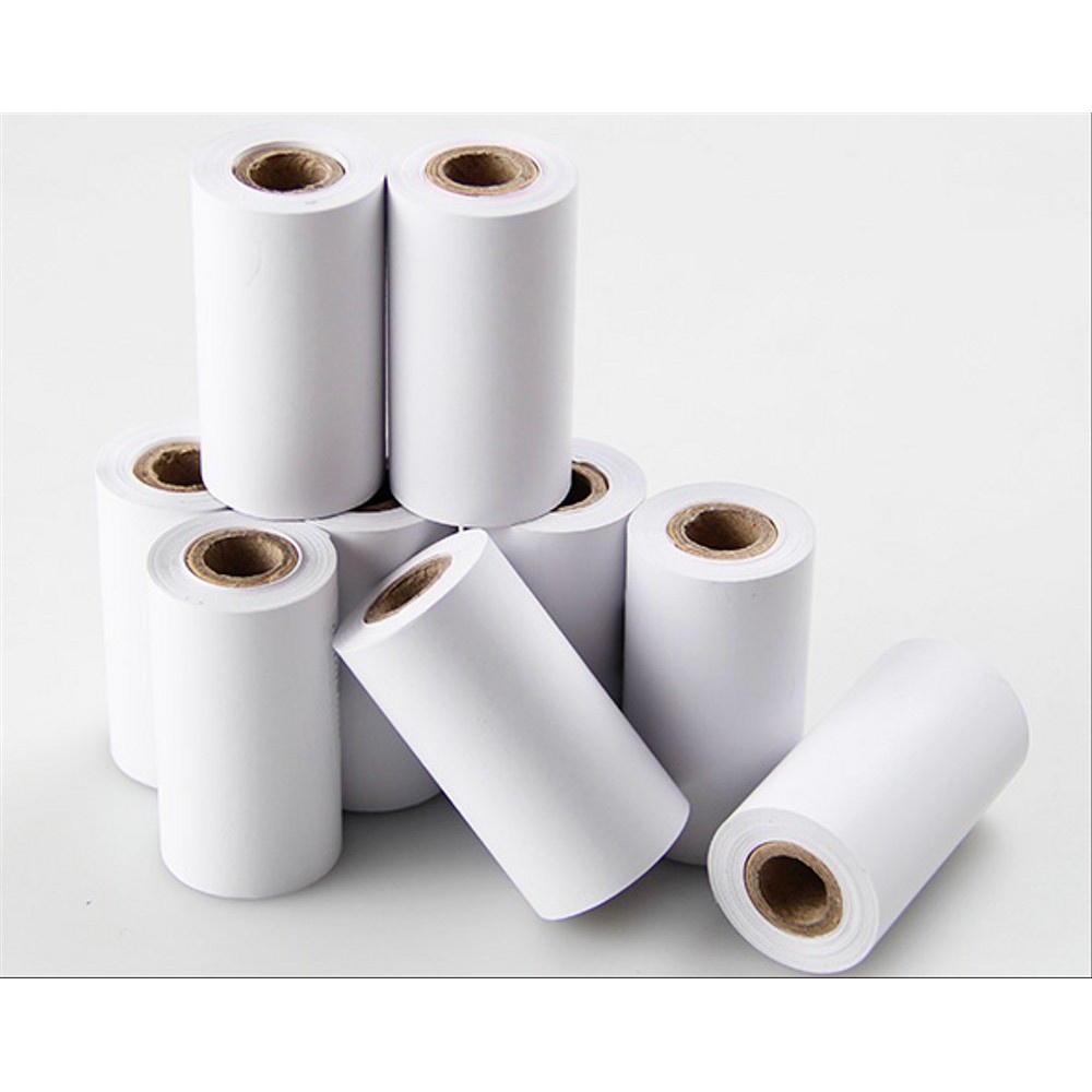 Kertas Struk Printer Thermal 1 Roll Ukuran 80x40mm Printer Kasir