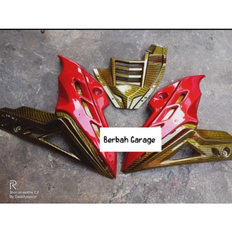 Tutup Mesin Vixion Old New Karbon Kualitas Terbaik