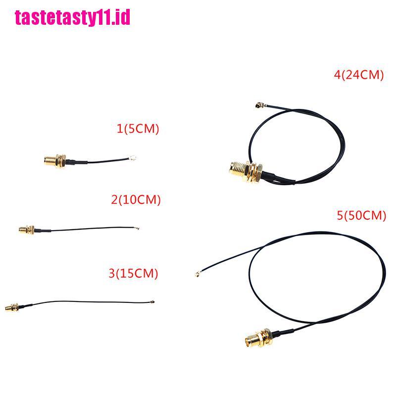 Kabel Konektor Antena wifi 1.13 U.FL Ke sma female