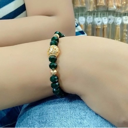 Gelang tangan wanita//gelang kristal // perhiasan wanita //gelang fasion// gelang kristal