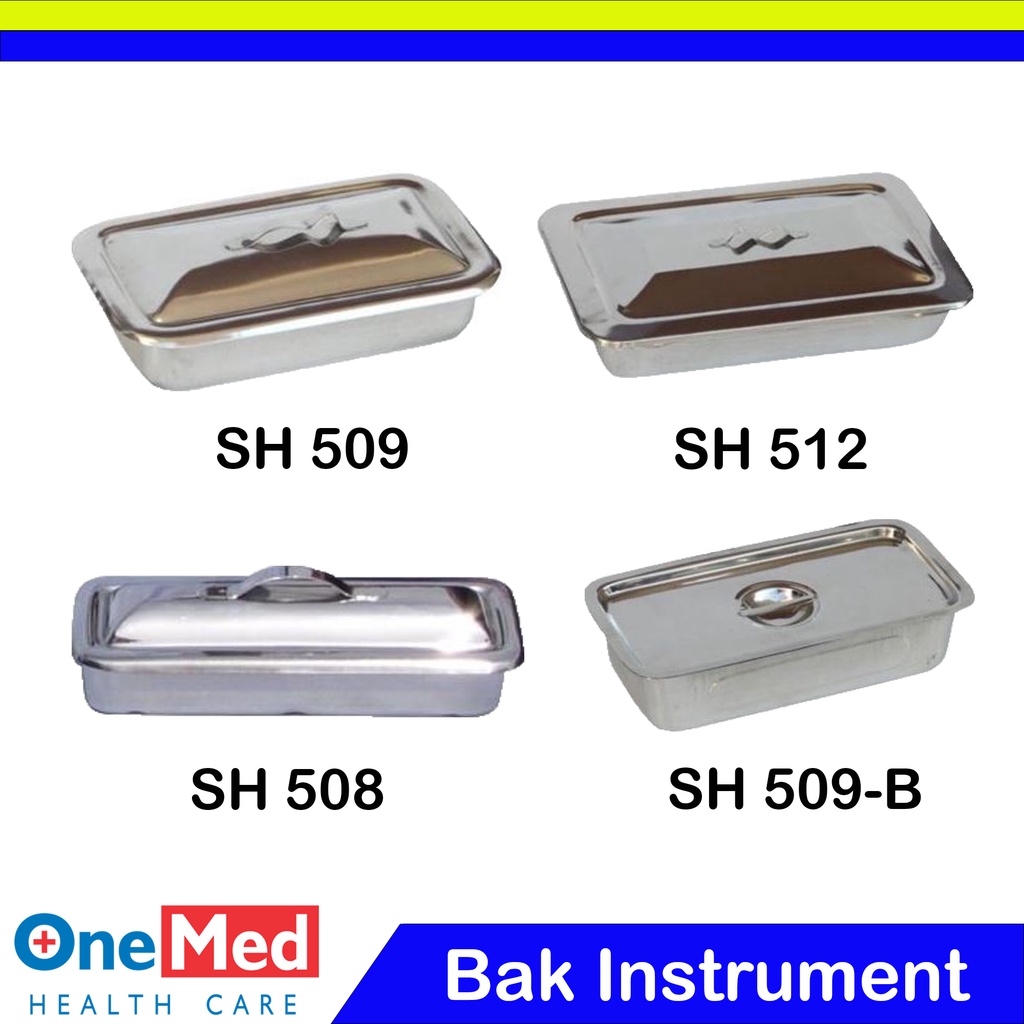 Bak Instrumen Medis Stainless SH 508 - SH 509 - SH 512 - SH 509-B