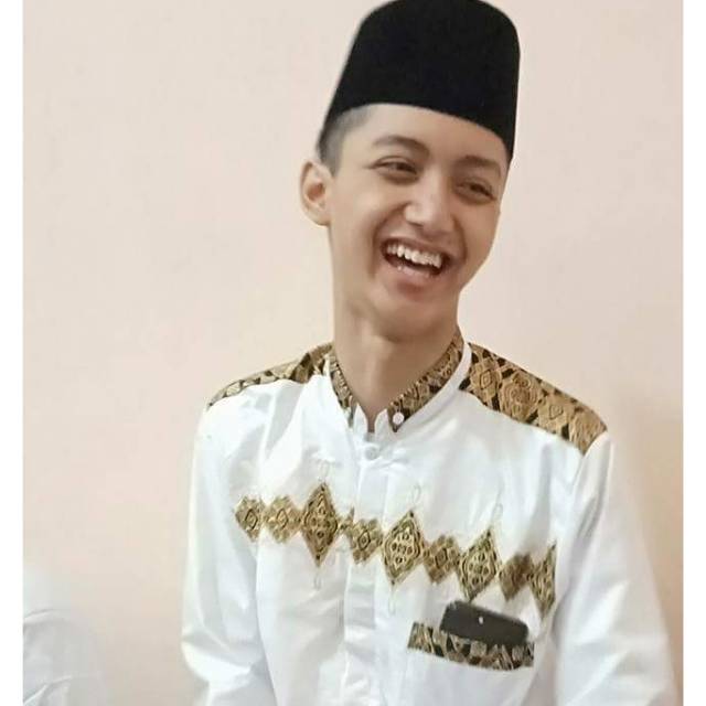  Koko Hadroh Az zahir Gus Azmi Putih Navy koko subanul 