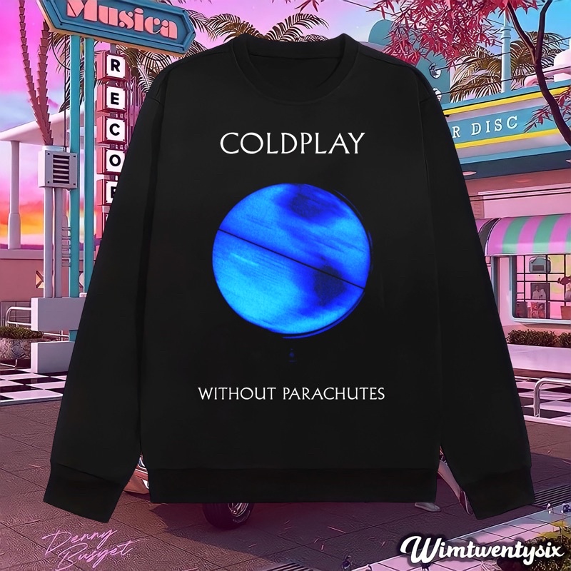 sweater | sweatshirt | crewneck | band coldplay without parachutes
