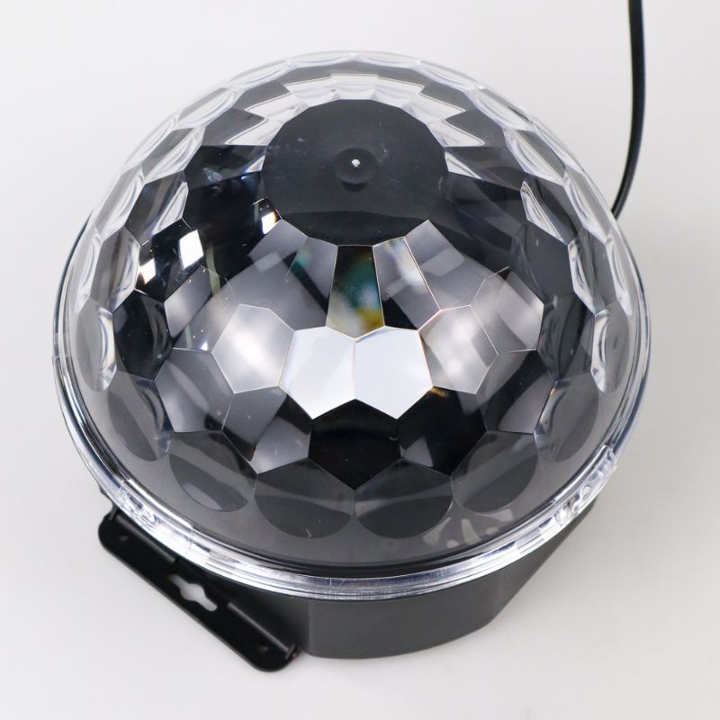 Lampu proyektor LED crystal magic ball disco light 20w