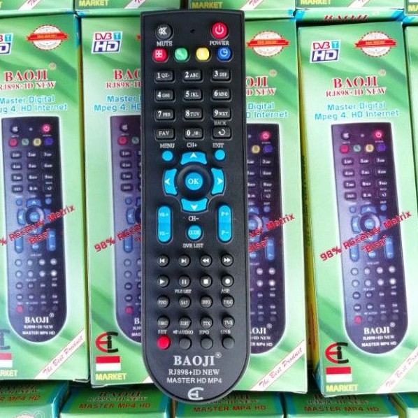 REMOT MASTER MP4 HD RJ898+ID RECEIVER PARABOLA