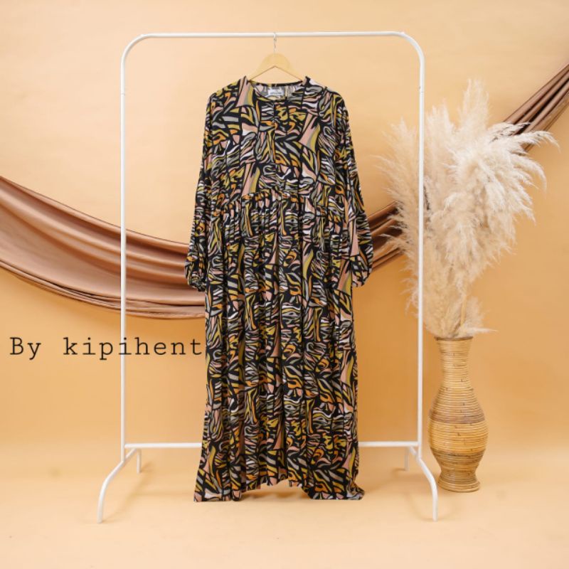 Gamis Busui Bahan Rayon Katun