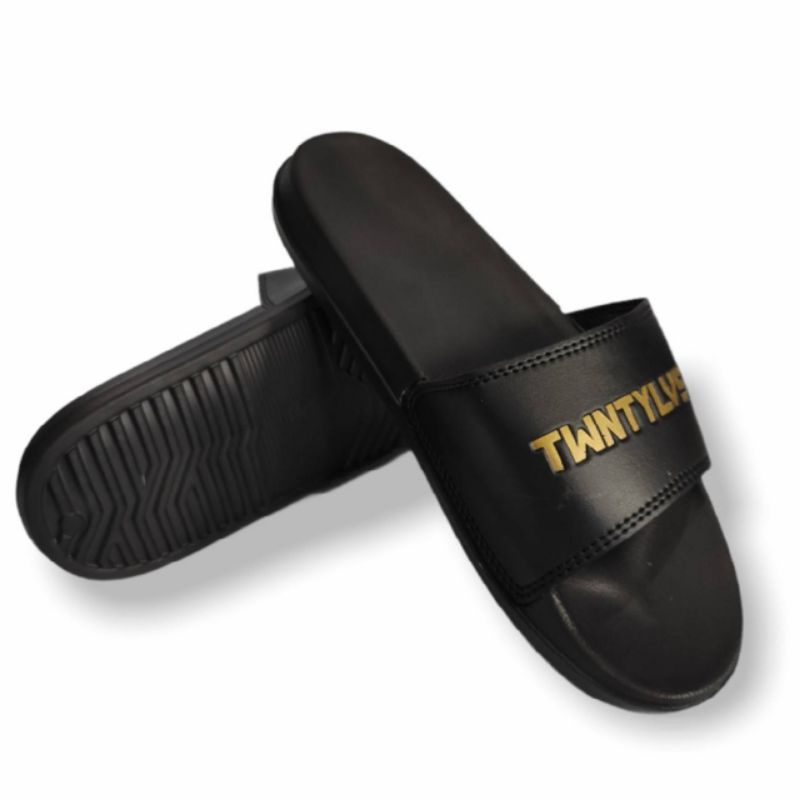 Sandal pria slide twenty lives, sandal slide pria anti licin, sendal casual slip on