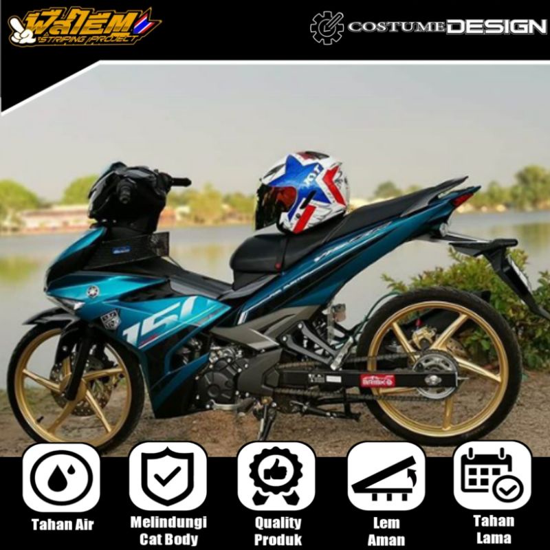 Jual Striping Transparan Mx King Exciter Yamaha Y Zr Shopee