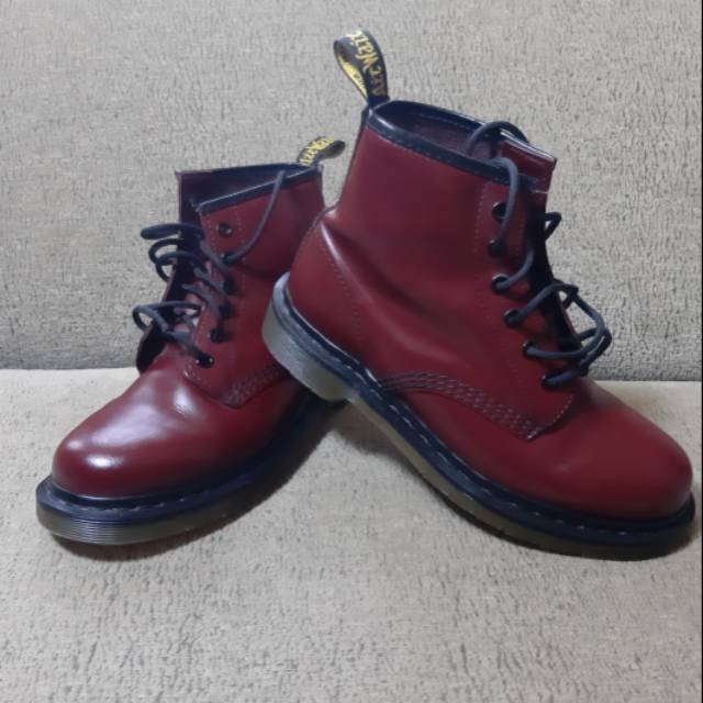 Dr. Martens 101 Cherry Red Rouge Original