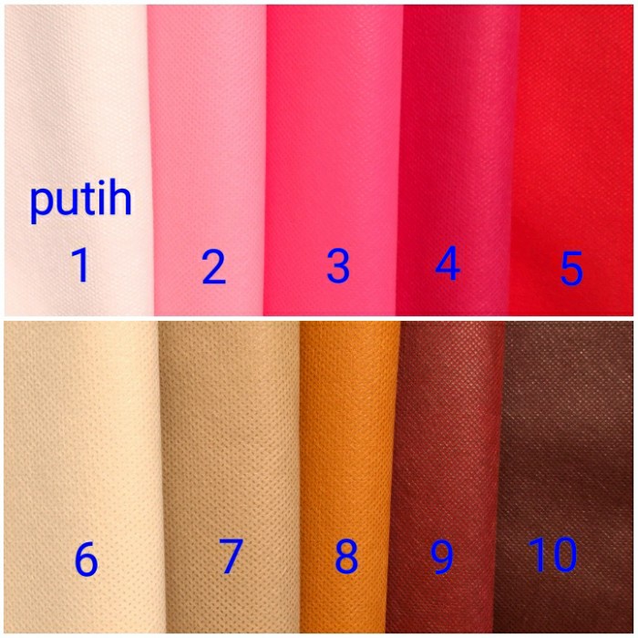 

SALE Kain Spunbond 75gsm 100cm x 160cm - Random, Potong permeter