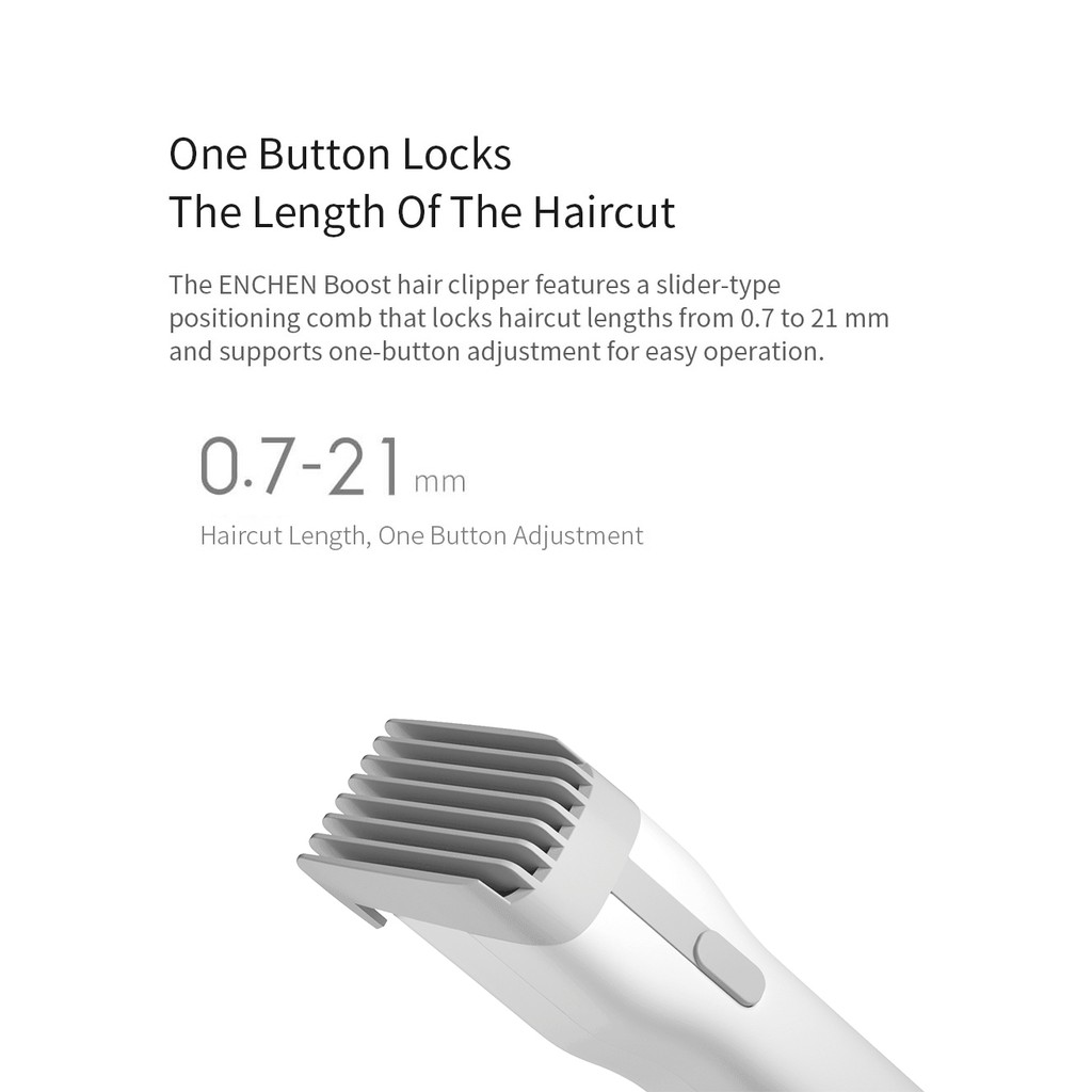 Xiaomi Enchen Boost Usb Electric Hair Clipper Hair Fast Charging