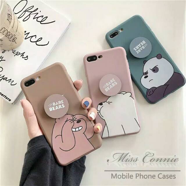 

Case motif kartun beruang lucu