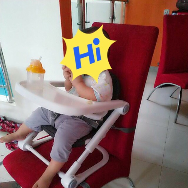 Booster Seat Babyelle 906 NEW Gobbler MERAH,BIRU,HITAM