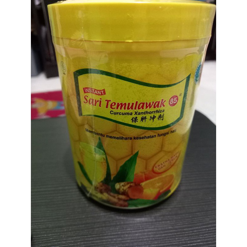 

Sari Temulawak 85 Instant Plus Madu Jeruk Toples 400gram