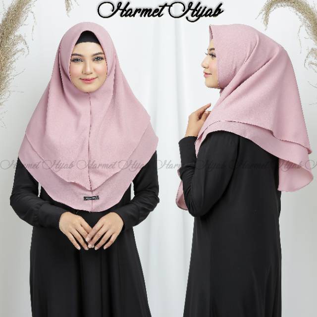 HIJAB SEGIEMPAT INSTAN SEBUOOL UKURAN M
