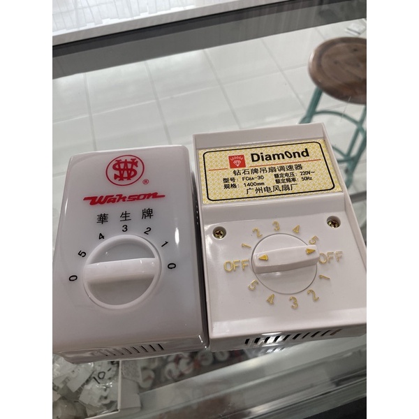 PENGATUR KECEPATAN KIPAS ANGIN DIMMER KIPAS SAKLAR KIPAS MERK DIAMOND DAN WAKSON