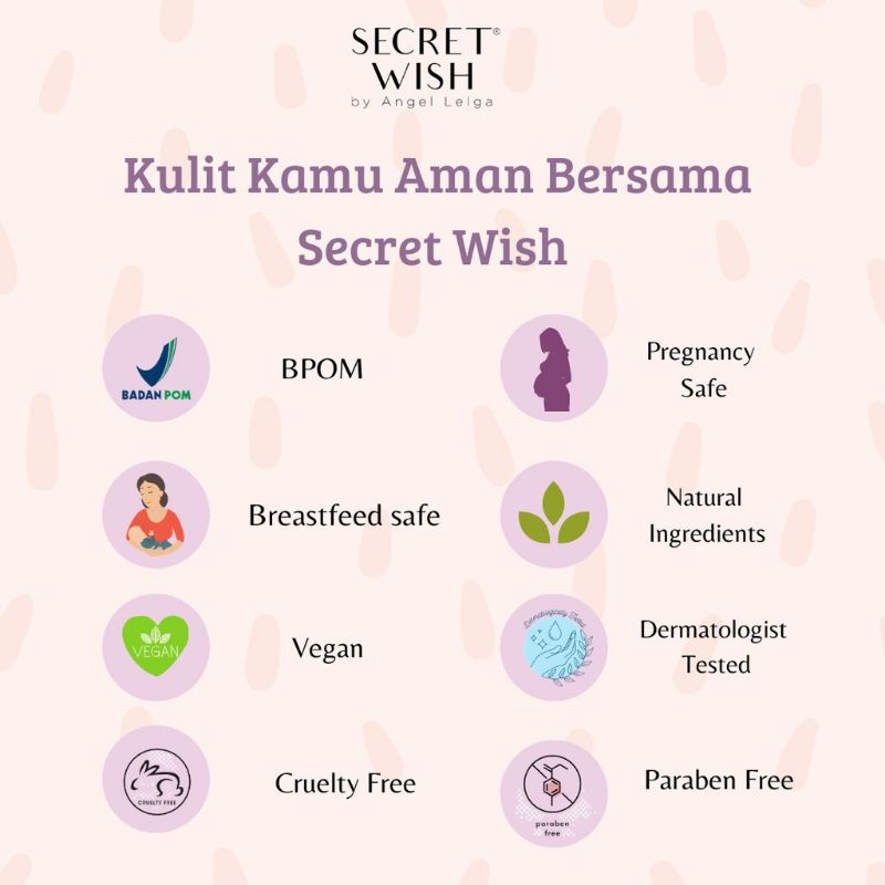 BPOM WISH SECRET BY angel lelga | glow infusion facial wash 100ml