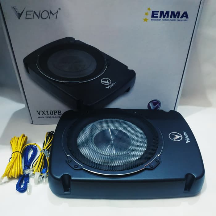 Subwoofer Kolong Venom VX 10 PB - Subwoofer Slim Aktif Venom VX 10 PB