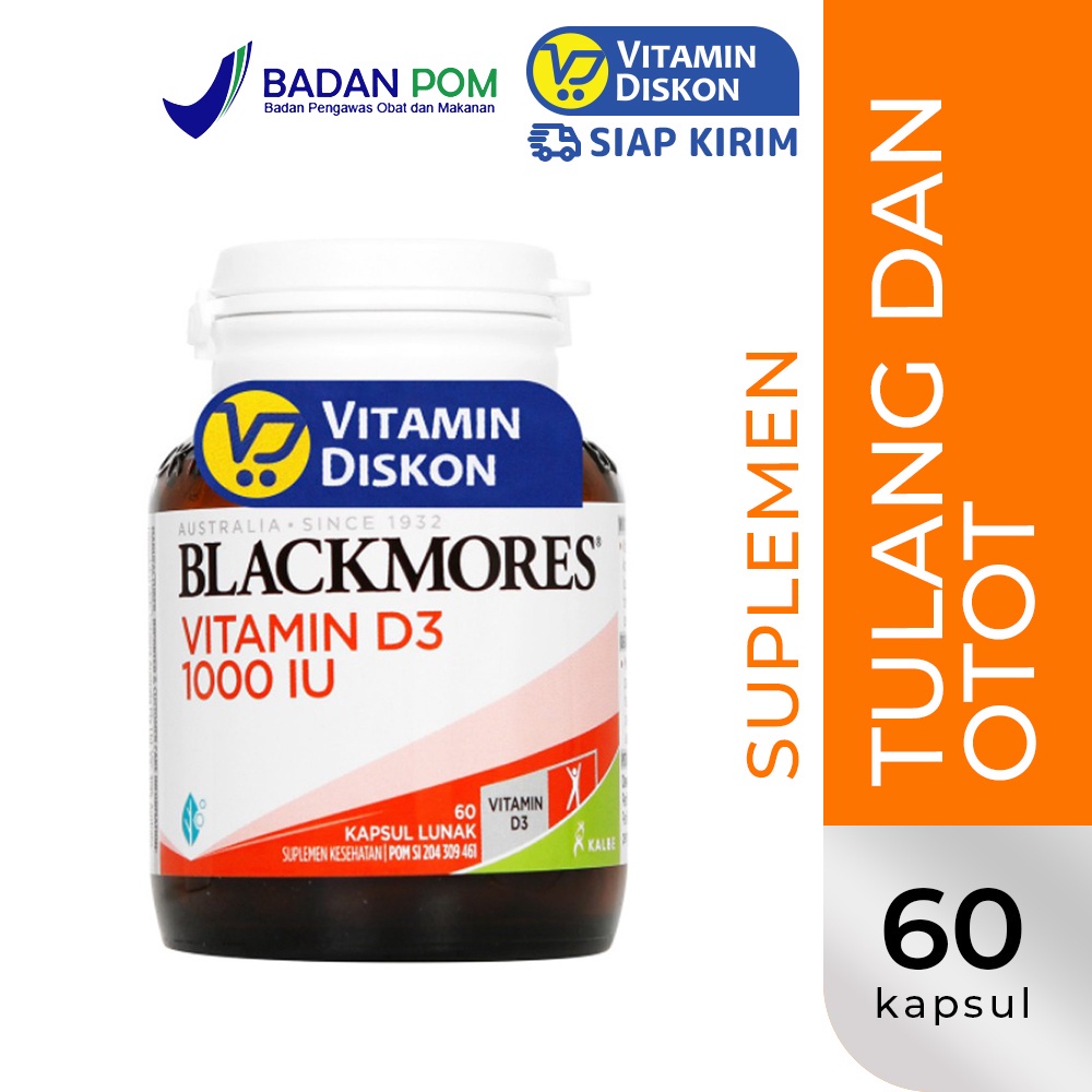 blackmores vitamin d3 1000iu bpom kalbe   60 caps