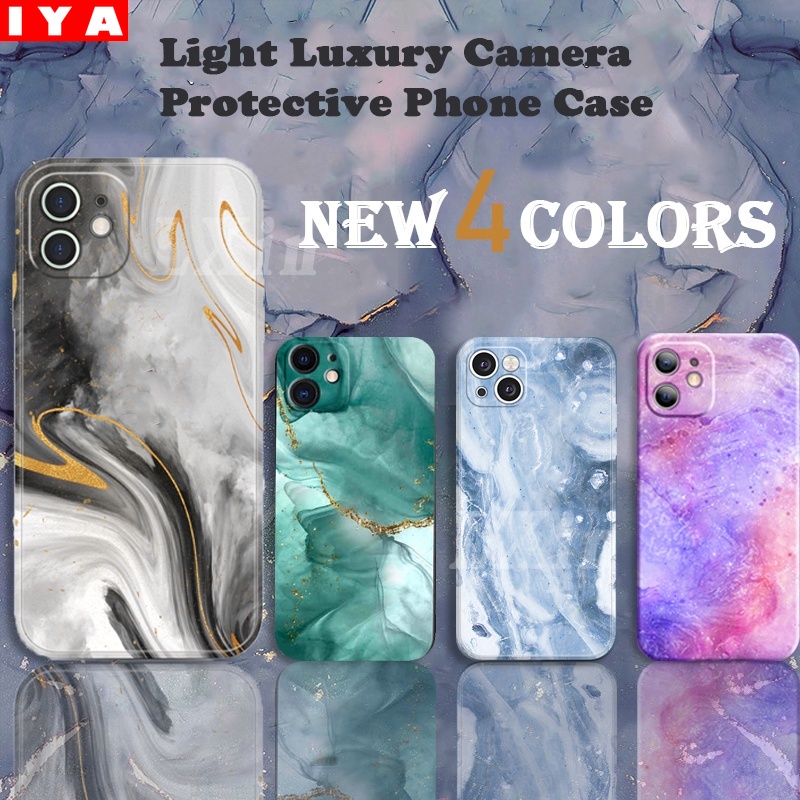 Soft Case Motif Marmer Untuk Samsung Galaxy A03S A02S A12 A10 A11 A20 A30 A50 A51 J7 Pro