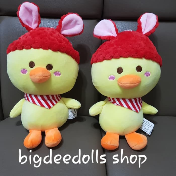 BONEKA BEBEK KECIL LUCU IMPORT MINI DUCK PLUSH DOLL IMPORT PIYO