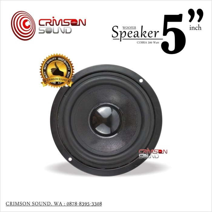 WOOFER 5 Inch COBRA CA-520 Home Theatre Series