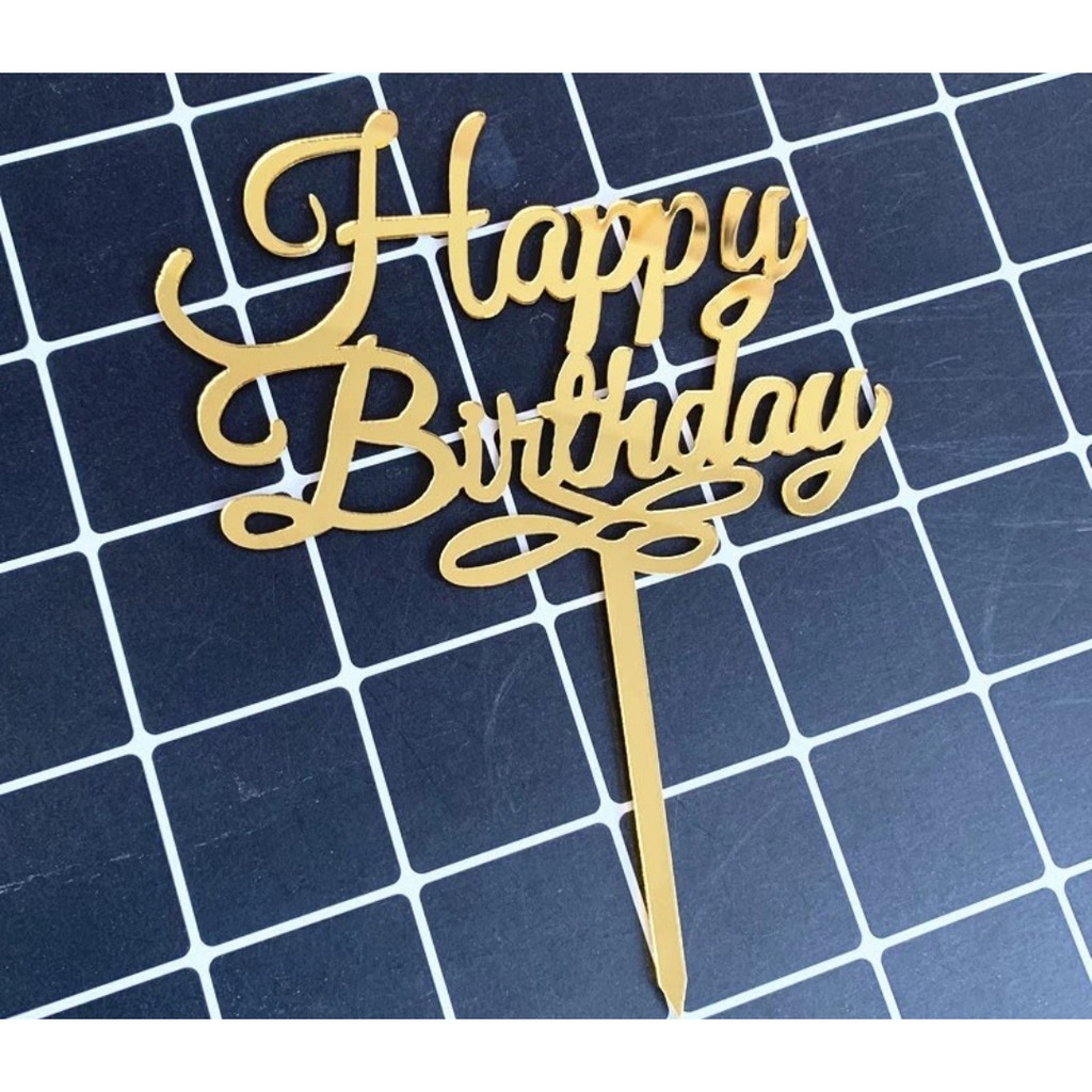 Cake Topper Acrylic Pita