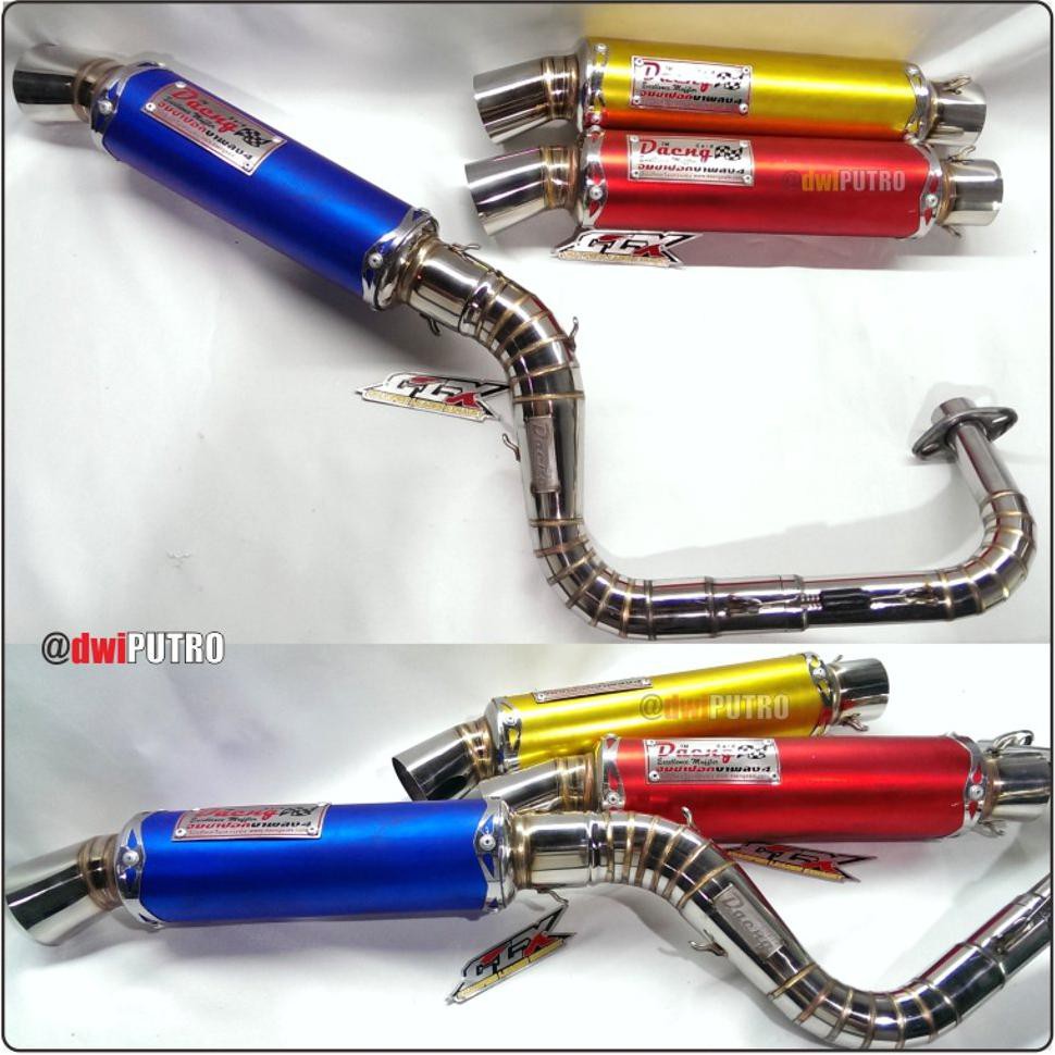 Knalpot Daeng Racing Matic (Knalpot Daeng Beat,Knalpot Daeng Vario,Knalpot Daeng Mio,Knalpot