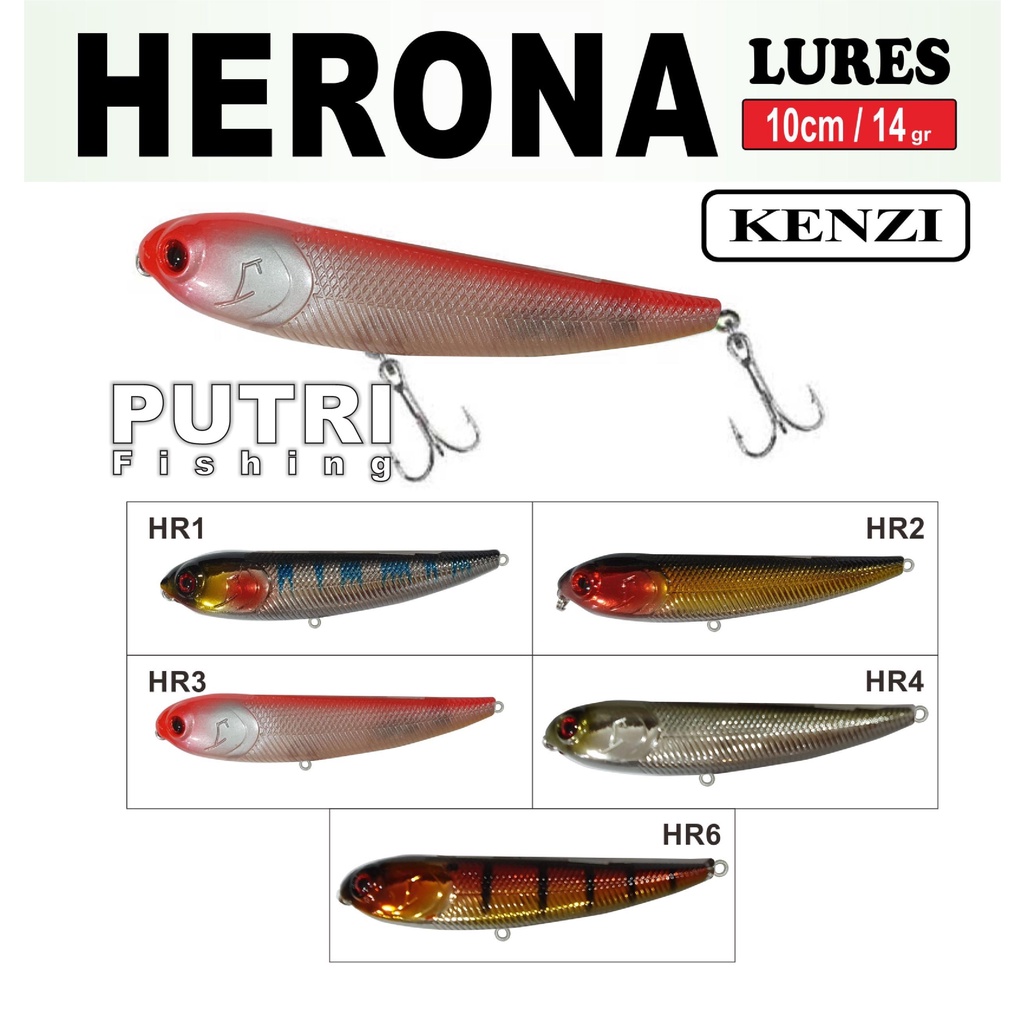 KENZI HERONA LURES 100mm 14gr