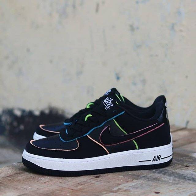 Nike Airforce 1 Low Women Utility Black Multy GS