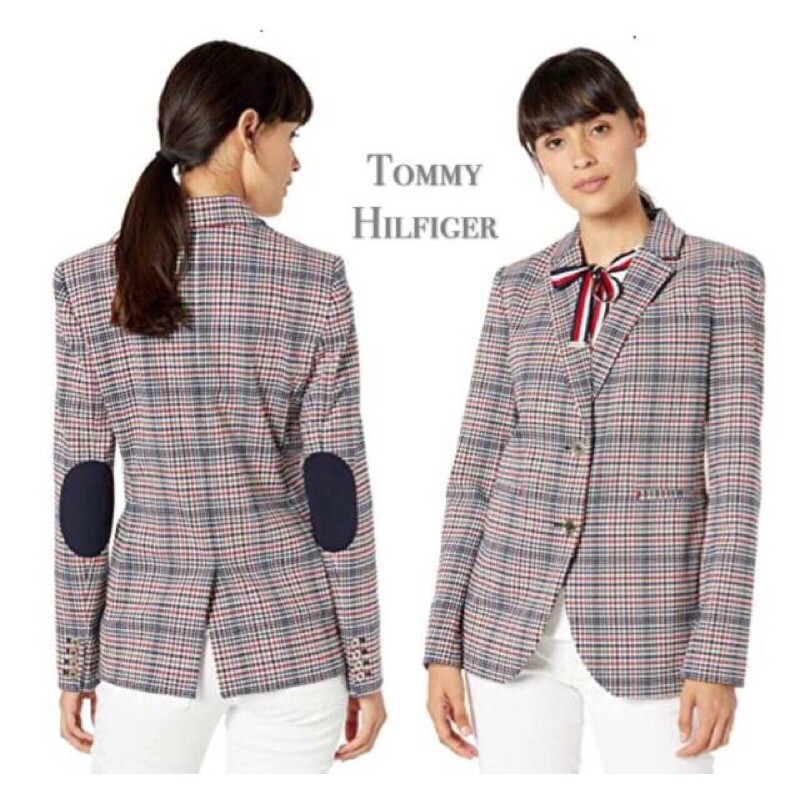 Tommy Hilfiger-Patch Pique Blazer
