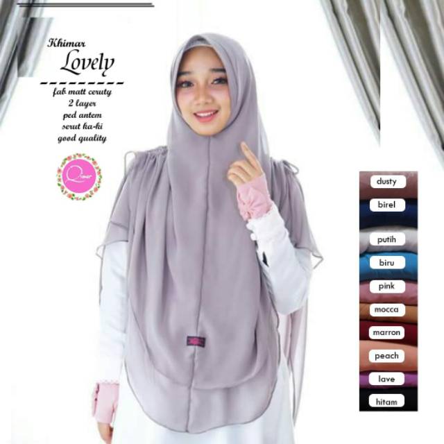 Khimar 2 layer