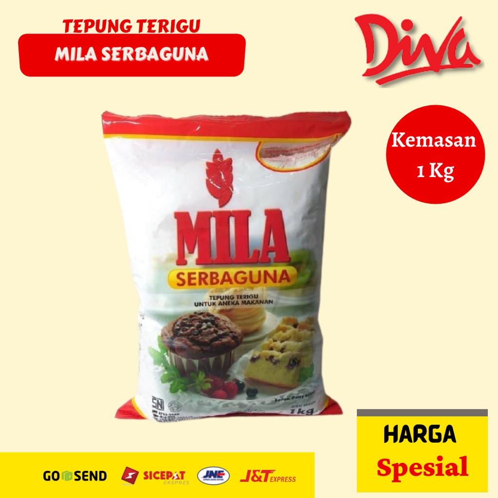 

[1kg] Tepung Terigu Mila Serbaguna