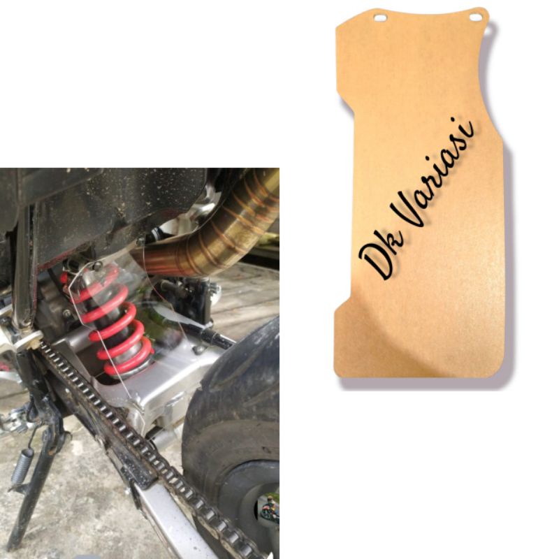 mika akrilik pelindung shock Honda CRF