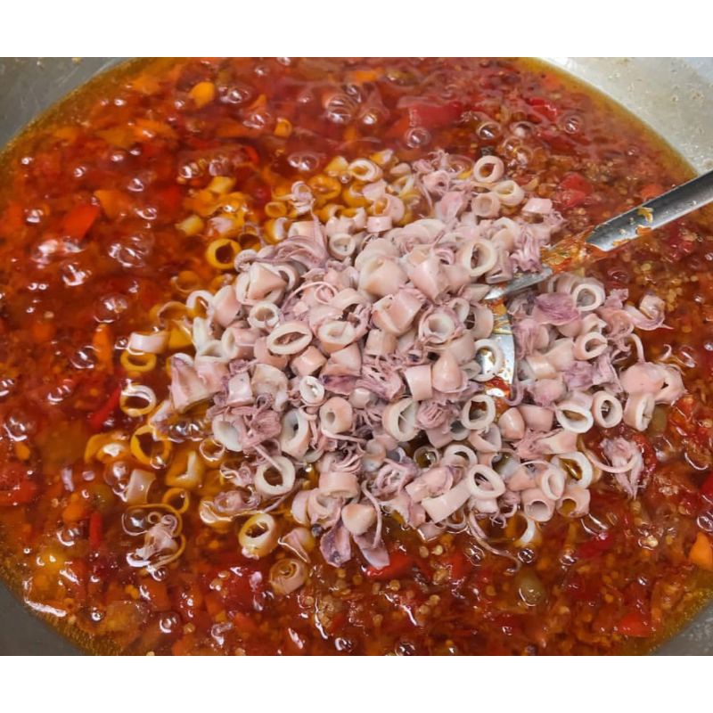 

sambal ranjau cumi mungil