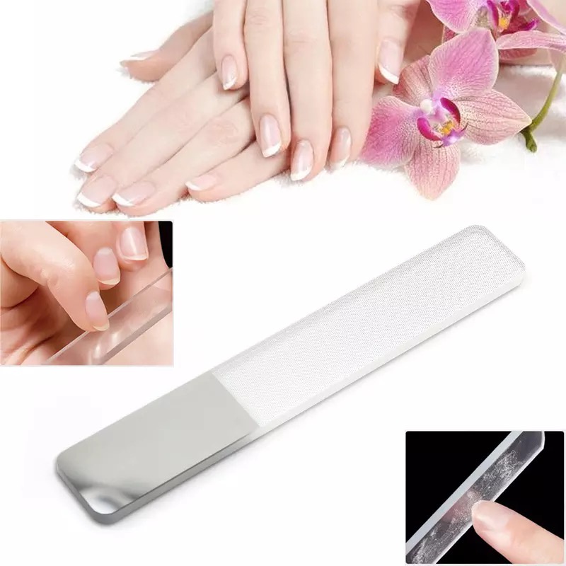 KIKIR KUKU PENGKILAP kikiran kuku manicure NANO GLASS nail file buffer kikir penghalus mengkilap