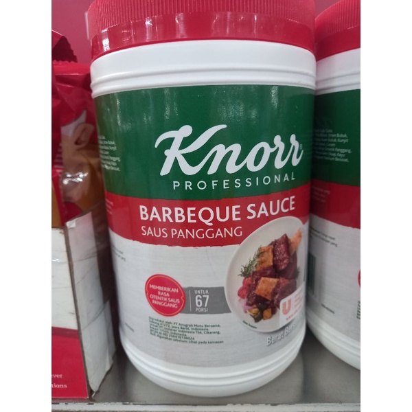 

Barbeque saus KNORR saus panggang kemasan 1 Kg