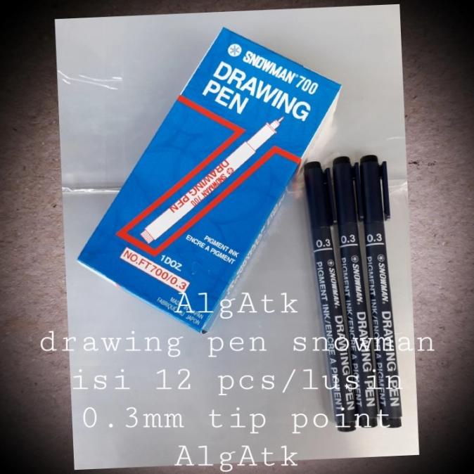 

SNOWMAN 700 DRAWING PEN.