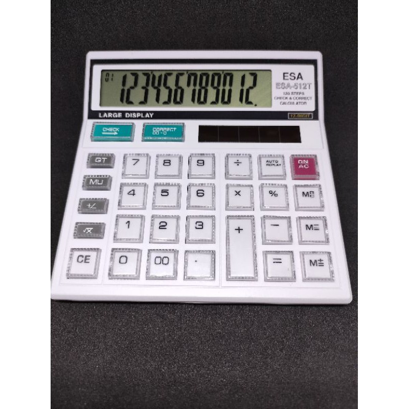 

kalkulator calculator dagang tombol mika esa 512T