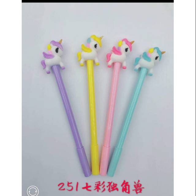 

Pen gel karakter kudapony terbaru isi 12 pcs