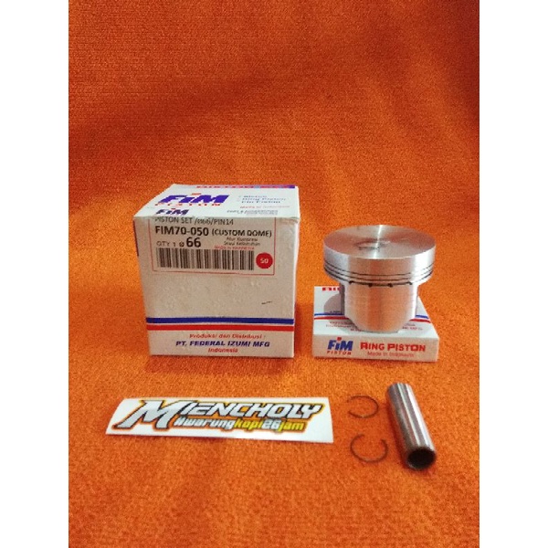 piston fim 70 pin 14mm 65,5 66 66,5 67 67,5 68 PISTON RACING KLX MXKING CBR CRF FIM IZUMI PIN 14MM