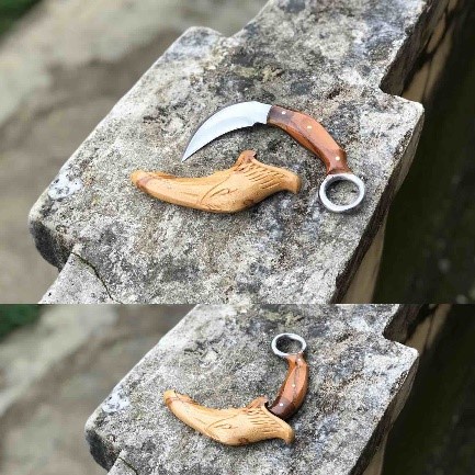 Kerambit Elang Kerambit Silat Latihan Bela Diri Tajam