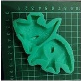 cetakan silikon puding coklat ikan manfish