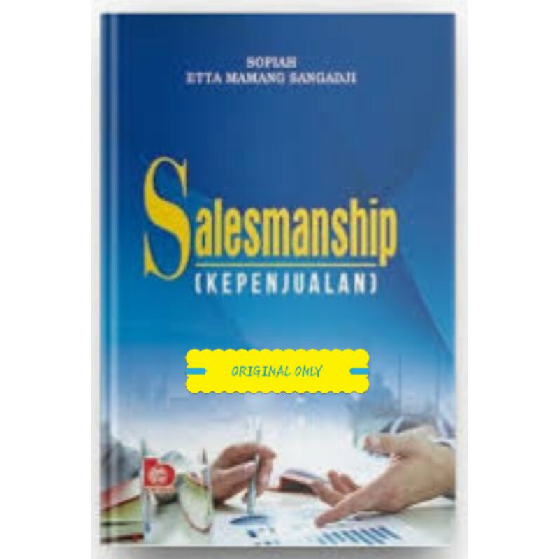 Buku Salesmanship (Kepenjualan)