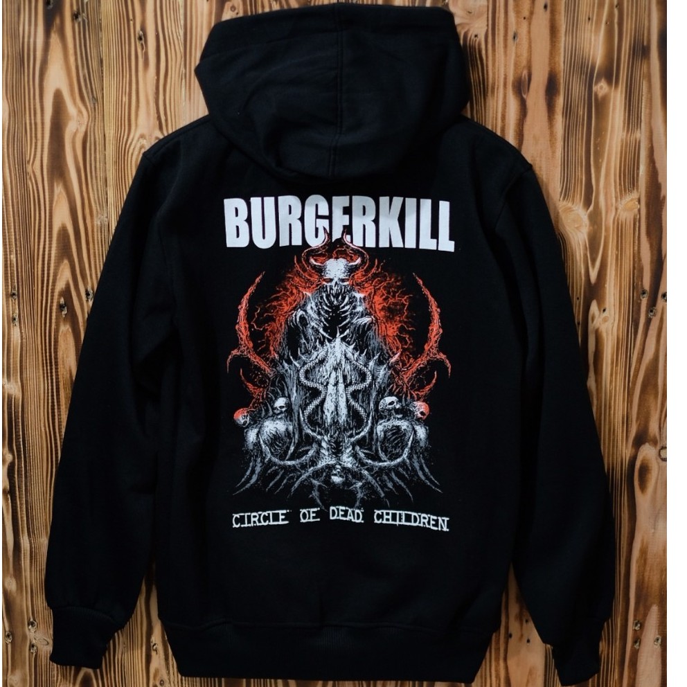 Jaket Burgerkill Hoodie Circle Of Dead Children / Jaket Dead Metal Terbaru Terlaris