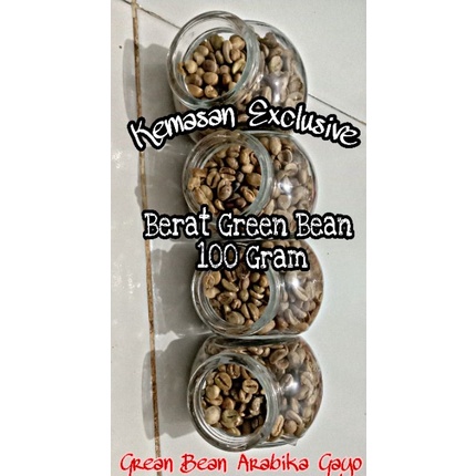 

Kopi Arabika Gayo Green Bean Kemasan Exclusive