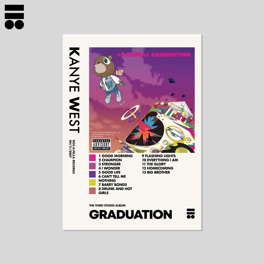 Kanye West - Graduation Poster