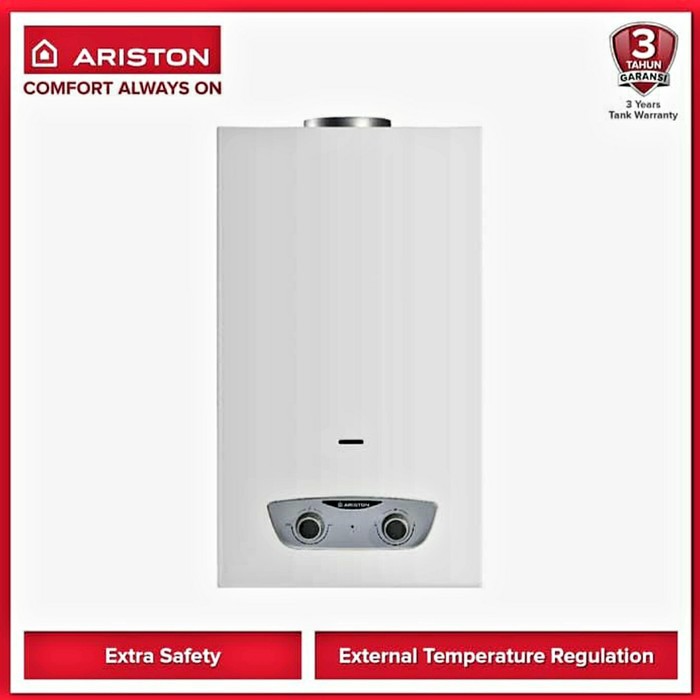 Gas Water Heater Instant Ariston 5 Liter - FAST R