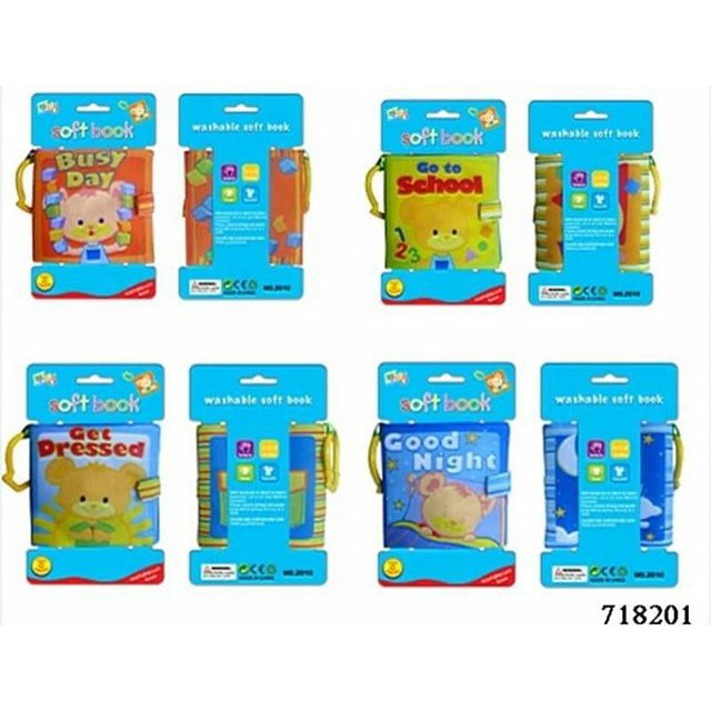 Softbook Animal Washable Book Baby /Softbook Baby Buku Kain Bayi Softbook Murah